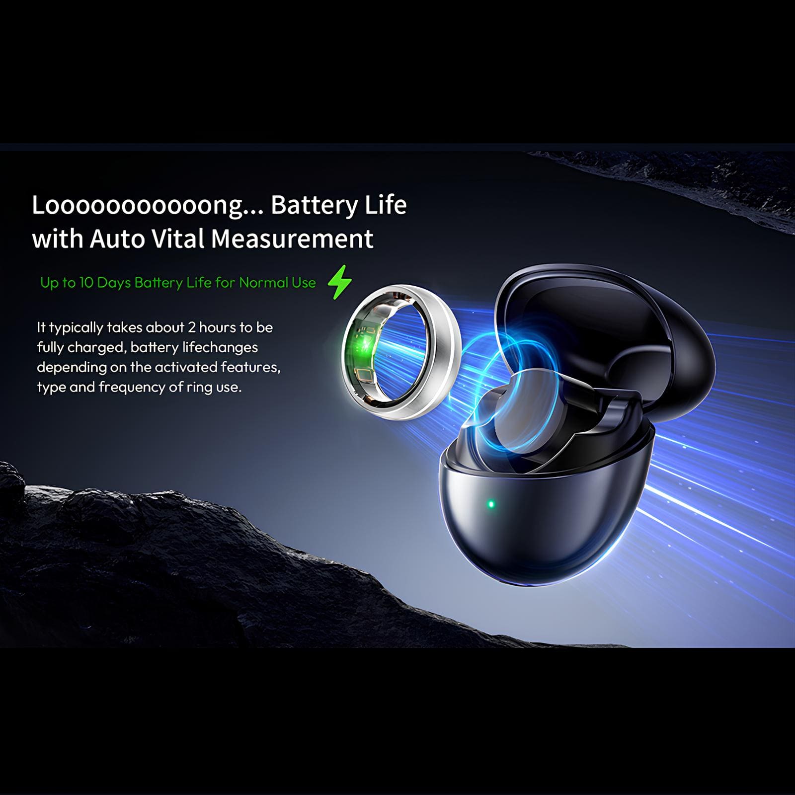 JupiterCore Smart Health Ring JC Ring battery life